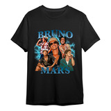 Camiseta Bruno Mars Cantor Pop