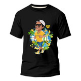 Camiseta Bruno Mars In Brazil Vintage Fã Camisa Unissex Br