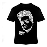 Camiseta Bruno Mars Tour Brasil 2024 Blusa Tshirts Camisa