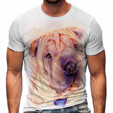 Camiseta Cachorro Shar-pei Dog A