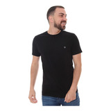 Camiseta Calvin Klein Jeans Masculina Light Omega Logo Preta
