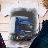 Camiseta Caminhão Cavalo Mecânico Scania P310 2 - Dicelli