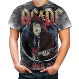 Camiseta Camisa Ac Dc Rock In Lolla 03