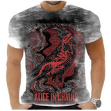Camiseta Camisa Alice In Chains |