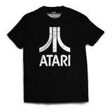Camiseta Camisa Atari Logo Video Game Jogos Plus Size Xg