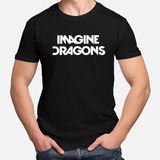Camiseta Camisa Banda Imagine Dragons Feminina
