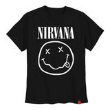 Camiseta Camisa Banda Nirvana Tumblr Pronta