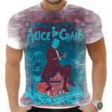 Camiseta Camisa Banda Rock Clássico Alice