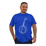 Camiseta Camisa Banjo De Samba Plus