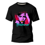 Camiseta Camisa Básica Rihanna Robyn Fenty