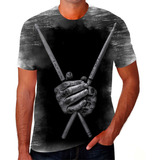 Camiseta Camisa Bateria Instrumento Musica Envio Rapido 01