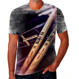 Camiseta Camisa Bateria Instrumento Musica Envio Rapido 04