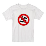 Camiseta Camisa Blusa Antifascismo, Nazismo, Antinazismo,