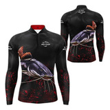 Camiseta Camisa Blusa De Pesca Pirarara