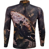Camiseta Camisa Blusa Pesca King Proteção Uv50 Kff-644 Nfe