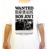 Camiseta Camisa Bon Jovi Banda Rock