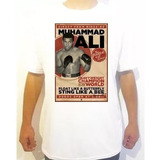 Camiseta Camisa Boxe Classico Lenda Boxeador Muhammad Ali Le