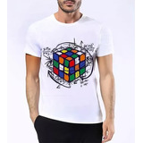 Camiseta Camisa Cubo Mágico Matemático Arte