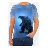Camiseta Camisa Desenho Godzilla Série Filme