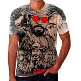 Camiseta Camisa Django Livre Faroeste Pistoleiro Filme 5