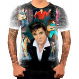 Camiseta Camisa Elvis Presley Cantor Cantor