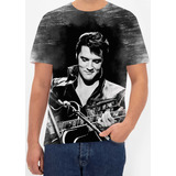 Camiseta Camisa Elvis Presley Cantor Rock Rockabilly Rei 12