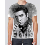 Camiseta Camisa Elvis Presley Rock Anos