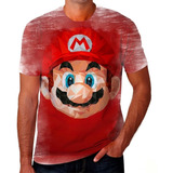 Camiseta Camisa Envio Rápido Super Mario Jogo Nintendo 01