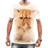 Camiseta Camisa Felinos Gatos Persas Raça