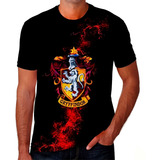 Camiseta Camisa Grifinória Sonserina Hogwarts Harry