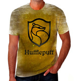 Camiseta Camisa Harry Potter Lufa Grifinória