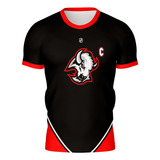 Camiseta Camisa Hockey Buffalo Sabre Preto Casual Ref0806