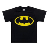 Camiseta Camisa Infantil Batman 100% Algodão