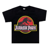 Camiseta Camisa Infantil Jurassic Dinossauros 100%