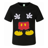 Camiseta Camisa Infantil Mickey Roupa 100%