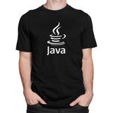 Camiseta Camisa Java Programação Computação Informática Pc