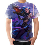 Camiseta Camisa Jinx League Of Legends Arcane 2