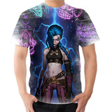 Camiseta Camisa Jinx League Of Legends