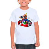 Camiseta Camisa Jogo Super Mario Blusa