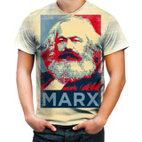 Camiseta Camisa Karl Marx Socialista Filósofo Economista 04