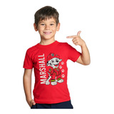 Camiseta Camisa Manga Curta Infantil Marshall