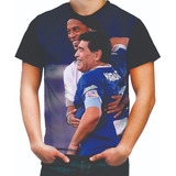 Camiseta Camisa Maradona Argentina Futebol Boca Juniors Hd03