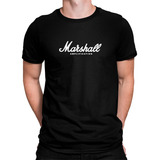 Camiseta Camisa Marshall Amp Guitar Bass