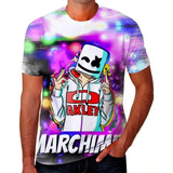 Camiseta Camisa Marshmello Video Dj Machimelo