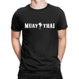 Camiseta Camisa Masculina Feminina Algodão Muay