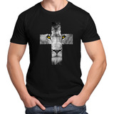 Camiseta Camisa Masculina Feminina Jesus Gospel Leão D Judá