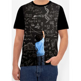 Camiseta Camisa Matemática Professor Aula Escolar