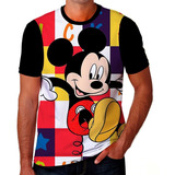 Camiseta Camisa Mickey Mouse Minnie Desenho Infantil Kids 12