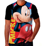 Camiseta Camisa Mickey Mouse Minnie Desenho Kids 11