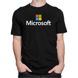 Camiseta Camisa Microsoft T.i. Informática Nerd